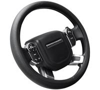 SEG Direct Steering Wheel Cover for Car Large Size 39.5-41cm, Breathable | For F-150 Tundra Range Rover Car Truck SUV, Microfiber Leather, Non-Slip Comfortable Grip, Auto Interior Accessories
