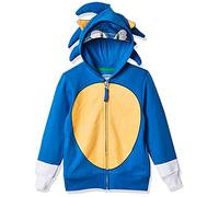 SEGA Boys Sonic The Hedgehog Costume Hoodie Hoodie, Royal, 18-20