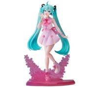 SEGA GOODS HATSUNE MIKU - Sakura Miku Omutatsu Vers. - Statuette Luminasta 21cm