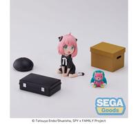 Sega Spyxfamily Pvc Statue Anya Forger Figure 7 Cm Pink Kids