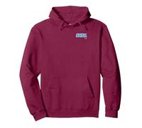 Sega logo design Pullover Hoodie, Adult Unisex, Burgundy, Medium