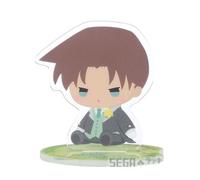 Sega Lucky Lottery Online Detective Conan White & Black D Prize Acrylic Stand Heiji Hattori