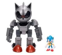 Sega Mecha Sonic Figure+sonic Figure 6 Cm