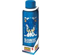 Stor Sonic the Hedgehog 515ml Insulated Thermal Bottle for Hot Drinks, Cold Drinks, School, Work, For Kids and Adults, Made from Stainless Steel (Blue)