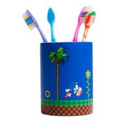 Sega Sonic The Hedgehog Gamer Kids Toothbrush Holder - Makeup Brushes/Pens Tumbler, (Officially Licensed Product) by Franco Collectibles