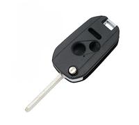 SEGADEN Modified Upgraded Flip Key Shell Compatible with Honda 3 Button Keyless Entry Remote Key Case Fob 2 BTN Panic SS219C