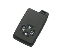 SEGADEN Replacement Key Shell + Uncut Blank Emergency Insert Key Compatible with Toyota Alphard Estima Vellfire 4 Button Smart Keyless Entry Remote Key Case Fob Black PG434B