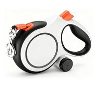 Segarty 26 Ft Walking Lead for Dogs up to 110 lbs, 360°Tangle-Free Retractable Leash Leash with Detachable Poop Bag Holder for Pets Walk Outside, with Anti-Slip Handle and One-Handed Brake Pause Lock