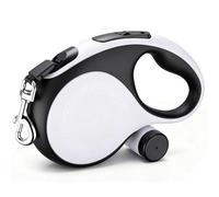 Segarty 26 Ft Walking Leash with Poop Bag Holder for Pet Weighing up to 110 lbs, 360°Tangle-Free Retractable Heavy-Duty Dog Leash with Anti-Slip Handle and One-Handed Brake Pause Lock for Pet Outside