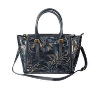Segater Embossed Women's Tote Genuine Leather Shoulder Bag Vintage Purses