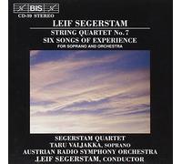 Segerstam: Six Songs of Experience/String Quartet, No 7