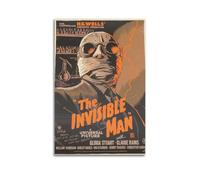 SEGFUGS Invisible Man Movie Art Poster Poster Decorative Painting Canvas Wall Posters And Art Picture Print Modern Family Bedroom Decor Posters 12x18inch(30x45cm)