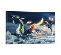 SEGFUGS Xenoblade Chronicles Poster Poster Decorative Painting Canvas Wall Posters And Art Picture Print Modern Family Bedroom Decor Posters 08x12inch(20x30cm)