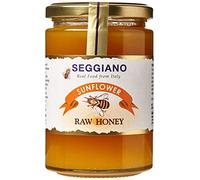 Seggiano Raw Sunflower Honey 500g - Cold Extracted Mono Varietal Honeys - Unfiltered & Unpasteurised - Gluten Free, GMO Free & Vegetarian - Great With Cheese
