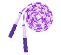Segmented Beaded Jump Rope Adjustable for Children Women Soft Skipping for Fitness Exercise Soft Beaded Jumping