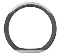 Segmented Steering Wheel Protector For Benz For GLC For SUV X254 X253 For 53 43 For 200 220 260 300 400 For Coupé C253 C254 Steering Wheel Covers Auto Cover Protector(Black-white Suede,D)