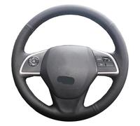 Segmented Steering Wheel Protector For Mitsubishi For Outlander For Mirage For ASX For L200 Customized Car Steering Wheel Cover Automotive(Red thread)