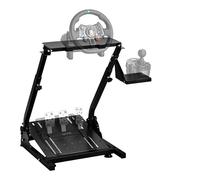 SEGOGNENG Racing Wheel Stand,G29 G920 Racing Steering Wheel Stand Fits for Logitech G25 G27 G923, Supporting Thrustmaster T300Rs T300Gt T150Rs Xbox PS4 PS5 PC