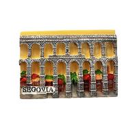 Segovia Aqueduct Spain Refrigerator Magnet 3D Travel Souvenir Fridge Decoration Magnetic Sticker Craft Collection