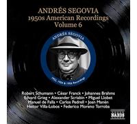 Andres Segovia – Segovia: American Recordings Vol.6 – CD – Naxos