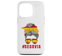Segovia Spanish Lady Spain Flag Case for iPhone 13 Pro