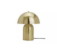 SEGOY Mushroom Steel Table Lamp Perfect for Reading, Working or Creating a Relaxed Evening Atmosphere, 32CM Tall - Brass