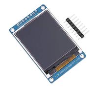 Segrehy 1.8 Inch TFT LCD Display Screen High Resolution 128RGB x 160 Serial Peripheral Interface Module for Projects ST7735S Driver IC