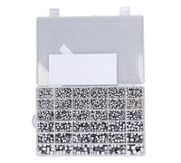 Segrehy 1520Pcs SMD Electrolytic Capacitor Kit with 36 Values from 1uF to 1000uF in a Convenient Storage Box