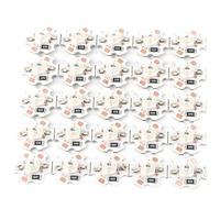 Segrehy 25Pcs 5V LED Chips 200LM 1W High Power LED Lamp Beads Bright Durable Energy Efficient for DIY Lighting Flashlights Headlights Spotlights Aluminum Base 20x7mm (Blue Light)