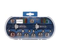 Segrehy 30PCS H7 12V 55W Halogen Car Light Bulb Kit Universal Automotive Replacement Bulbs for Headlight Sidelight Bayonet Aluminum Durable Long Lasting