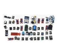Segrehy 45 IN 1 Sensor Modules Kit, Assortment Board Set for Robotics, DIY Projects, Home Automation, Educational Use, Compatible with Arduino, Raspberry Pi