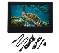 Segrehy 7 Inch Monitor IPS Full View Angle LCD Screen HDMI Display for Banana Pi BB Black with Shell 1024 x 600 Resolution Plug and Play Drive