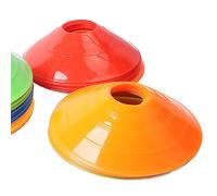 Segrehy Agility Soccer Cones 50 Pack Multi Color Cone Markers with Carry Bag and Holder Durable PE Material for Sports Training Practice Football Drills and Outdoor Activities