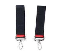 Segrehy Baby Stroller Hook 360 Degree Rotation Heavy Duty Nylon Pram Clip Universal Stroller Accessory for Infant Strollers Wheelchairs 2 Pack