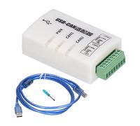 Segrehy CAN USB Adapter Dual Channel Automatic CAN Bus Analyzer Intelligent Converter Debugger J1939 for Automotive Calibration and Rail Transit ABS Shell USB2.0 Full Speed 12M/S