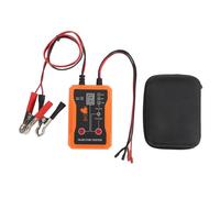 Segrehy Car Fuel Injector Tester 12V 4 Pulse Modes LED Display Effective Troubleshooting Motorcycle Nozzle Testing Kit (Orange)