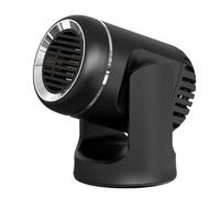 Segrehy Car Heater,Portable Car Heater Defroster,Car Heater Defroster 12V Fast Heating Cooling Hollow Design Overheating Protection Low Noise Car Heater Defogger for Winter Going Out (Black)