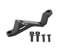 Segrehy Disc Brake Adapter Flat Mount to Post Mount High Strength Aluminum Alloy Conversion Bracket for Mountain Bike and Road Bike 160 180 Disc Rotors Black