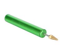 Segrehy Edge Dye Pen Green Leather Craft Hand Held Oil Stick Paint Finisher Belt Strap Tool High Density Aluminum Brass Stainless Steel Edge Dye Roller Pen for Leather Edge Dyeing 13.2 x