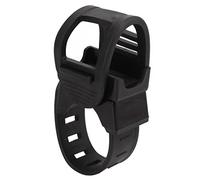 Segrehy Flashlight Mount Adjustable Bike Light Holder Clamp Multifunctional Rubber Grip for Cycling Equipment Accessories Black Plastic 13mm to 35mm Diameter