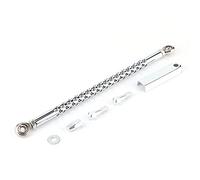 Segrehy Gear Shift Linkage Shifter Link Chromed Mesh Style High Grade Billet Aluminum Gear Shift Control Bar for FXS FXST FLST 1986 2014 FLT FLHT FLHX FLHR FLTR CVO 1986 2019