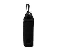 Segrehy Golf Ball Bag Mini Small Portable Waterproof Durable Powerful Rotating Buckle Design Waist Bag Golf Accessories for Golf Lovers Black Red (Black)