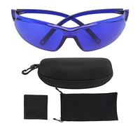 Segrehy Golf Ball Finder Glasses Professional Outdoor Golf Sunglasses with UV Coated Blue Lenses for Easy Ball Spotting Eye Protection Matte Frame Lightweight Durable PC Material