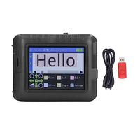 Segrehy Handheld Inkjet Printer Portable Multilingual 3.5in LED Touch Screen Rechargeable Code Printer for Printing on Wood Clothing Paper Cartons Glass Steel Plastic Aluminum Foil Cables