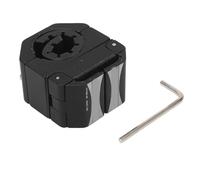 Segrehy Hidden Ring Bike Phone Holder Aluminum Motorcycle Phone Mount Handlebar Mounted Cell Phone Clip Mini Phone Mount Universal Mobile Phone Holder for Bikes Motorcycles Road Bikes