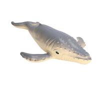 Segrehy Humpback Whale Toy Ocean Animal Models Realistic Educational Plaything Safe Durable Soft Plastic for Kids Marine Life Lovers 42cm