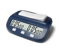 Segrehy LEAP Chess Clock Digital Chess Timer Professional Chess Clock Timer with Time Bonus Delay Features for Chess Chinese Chess I GO Clubs Schools Families Premium ABS Plastic