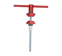 Segrehy Lebycle Bike Headset Cup Press Tool Bicycle Headset BB Bottom Bracket Press Installation Tool Professional Grade Double Plane Thrust Bearings CNC Aluminum Alloy Lightweight for (Red)