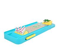 Segrehy Mini Bowling Set for Kids, Cartoon Animal Table Top Game with 10 Pins & 2 Balls, Fun Interactive Educational Toy for Indoor Play, Birthday Gifts for Boys Girls Ages 6+