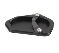 Segrehy Motorcycle Kickstand Plate Premium Aluminum Alloy Side Stand Extension Pad with Anti Slip Design for R 1300 GS 2023 2024 Large Area Support Easy Installation (Black)